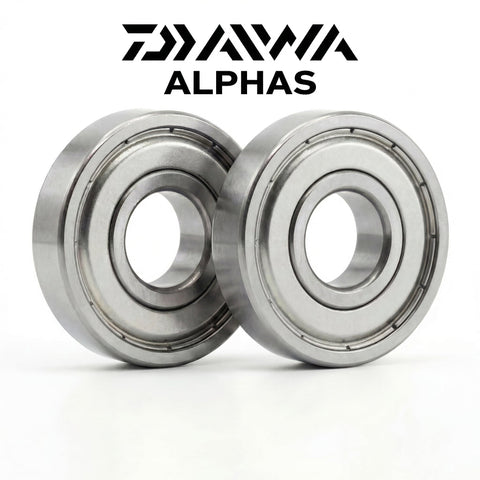 Core spool bearings for Daiwa Alphas