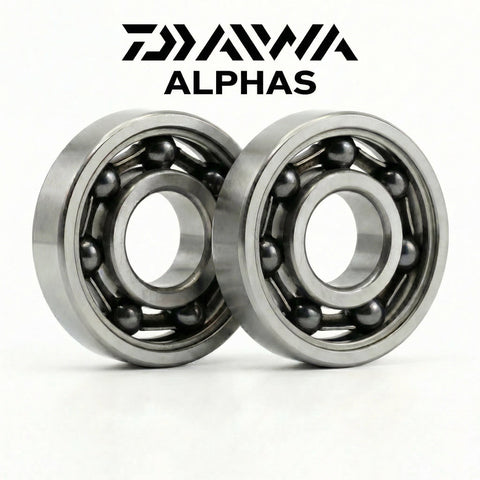 Edge spool bearings for Daiwa Alphas