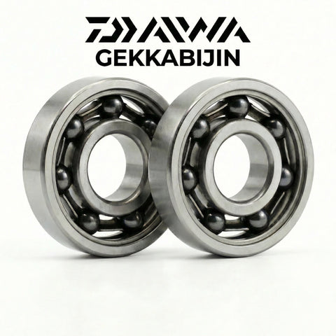 Edge spool bearings for Daiwa Gekkabijin