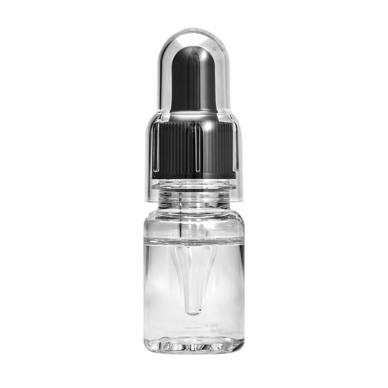 Glitch Oil Tumble Weed in a small clear dropper bottle with a black cap and clear cover, on a white background