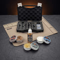 Pro Maintenance Kit: tool case, maintenance mat, three greases and cast lube oil